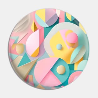 Abstract in pastel colors. 1. Pin