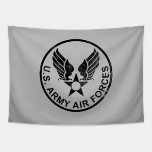 US Army Air Forces Patch (distressed) Tapestry