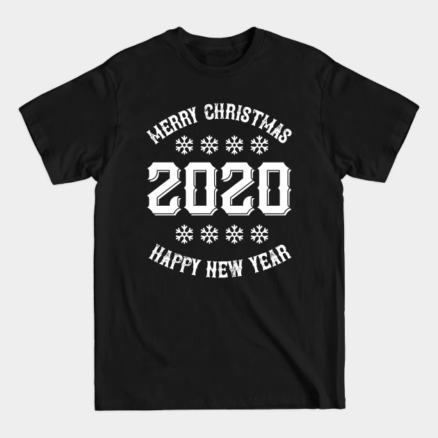 Disover Merry Christmas and Happy New Year - Merry Christmas And Happy New Year - T-Shirt