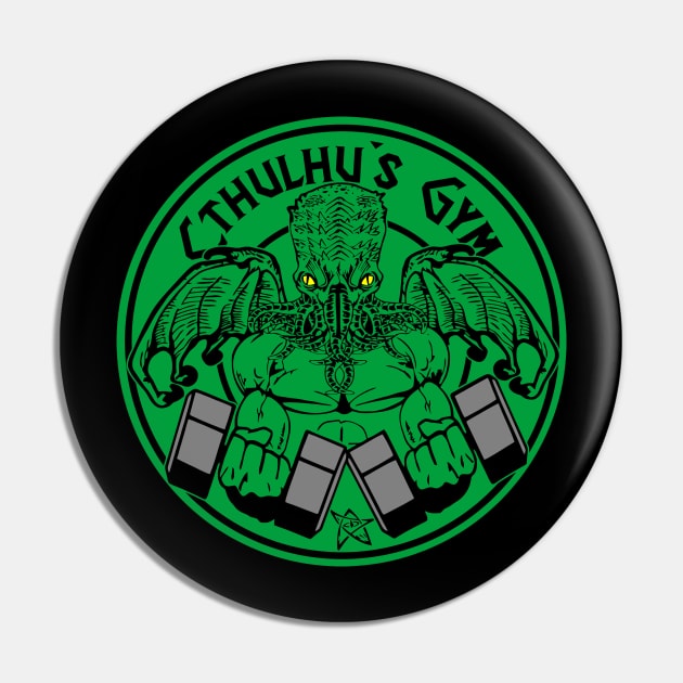 Cthulhu's Gym Pin by carloj1956