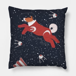 Laika - Space Dog Pillow