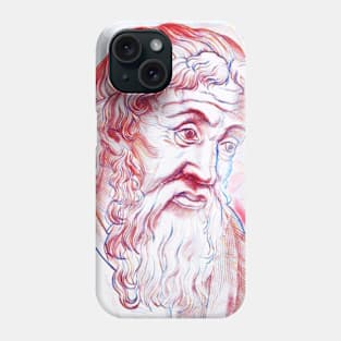 Strabo Portrait | Strabo Artwork | Line Art Phone Case