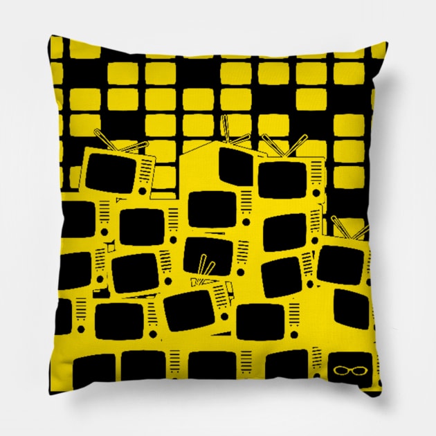 Midnight Channel TV Pillow by Otaku Inc.