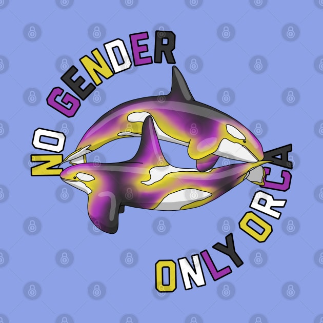 No Gender Only Orca by Art by Veya