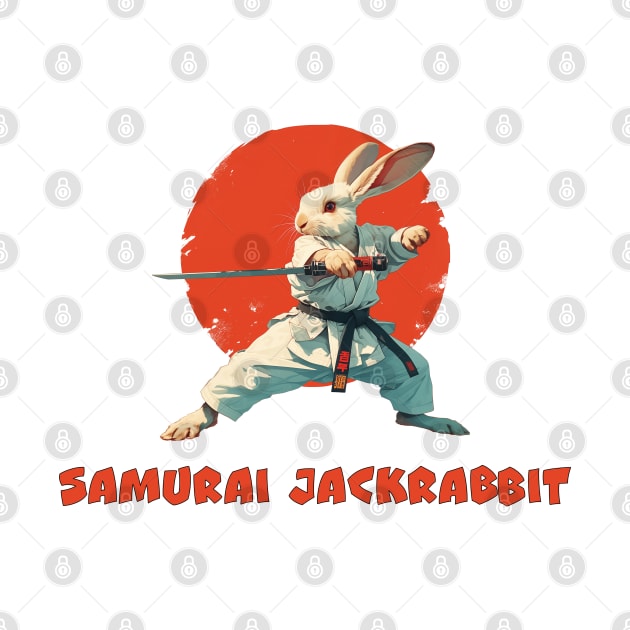 Samurai Jackrabbit by MythicLegendsDigital