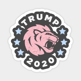Trump Lion 2020 - Color Magnet