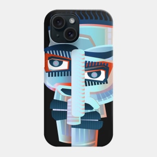 Face Abstract Art Phone Case