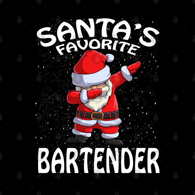 Santas Favorite Bartender Christmas by intelus