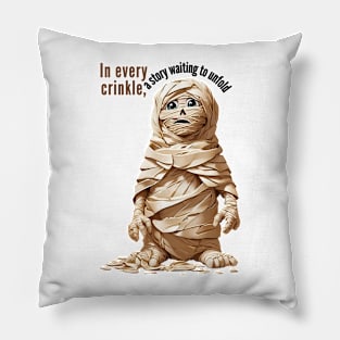 Crinkly mummy Pillow