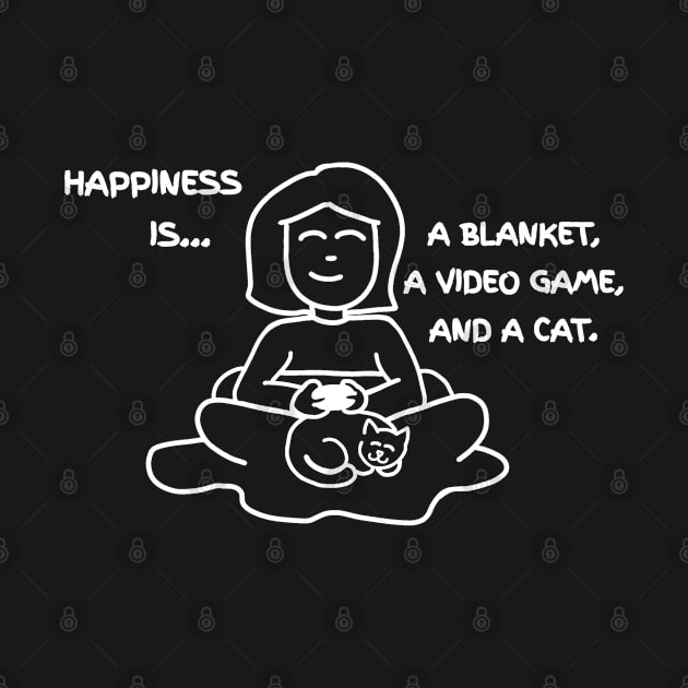 Happiness Is... (For Dark Shirts) by Aeriskate