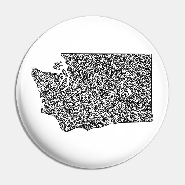 Washington Map Pin by Naoswestvillage