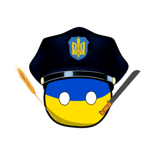 Countryballs Ukraineball T-Shirt