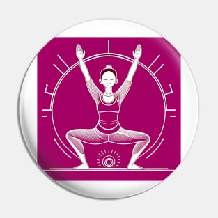 yoga health fitness and motivation Pin