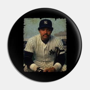 Reggie Jackson - Left Baltimore Orioles, Signed With New York Yankees Pin