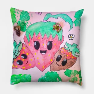 Strawberry Fields Forever Pillow