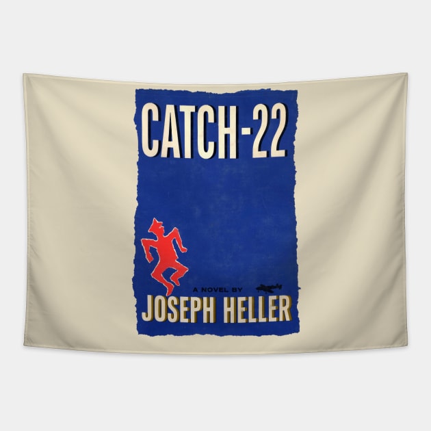 Catch 22 by Joseph Heller - Book Cover Tapestry by SpartanCell