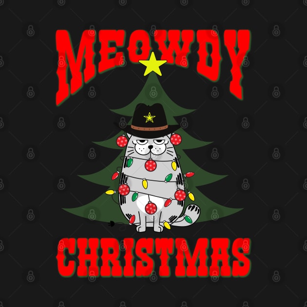 Meowdy Christmas by Blended Designs