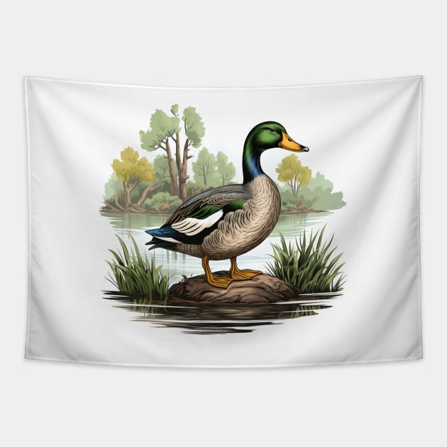 Mallard Tapestry by zooleisurelife