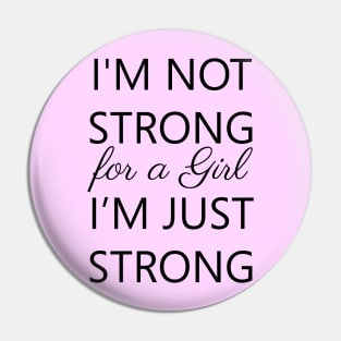 I'm Strong Pin