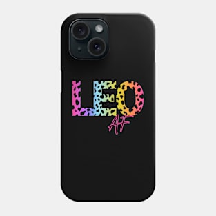 Leo AF Leopard Print Phone Case