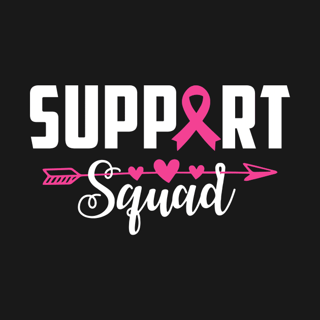 Breast Cancer Warrior Support Squad Breast Cancer Awareness Women by Ene Alda