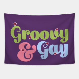 groovy and gay Tapestry