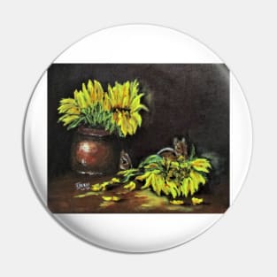 Sunflower Thieves Pin