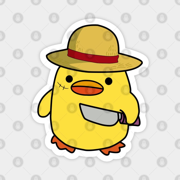 Easter Luffy Duck Magnet by Anime Meme's