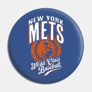 Vintage METS World Class Baseball Pin