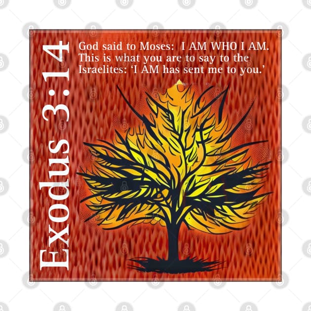 Exodus 3:14 by Bible Verses by Deb