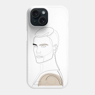 Handsome In Beige Phone Case