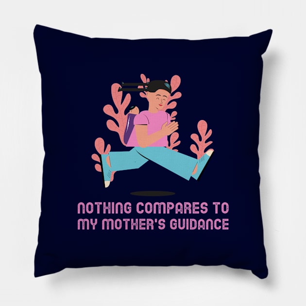 Mothers day Pillow by white.ink