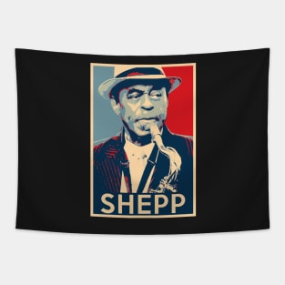 Archie Shepp Hope Poster - Greats of contemporary African American instrumental music Tapestry