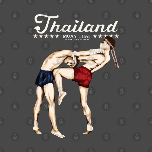 Thailand Muay Thai by KewaleeTee