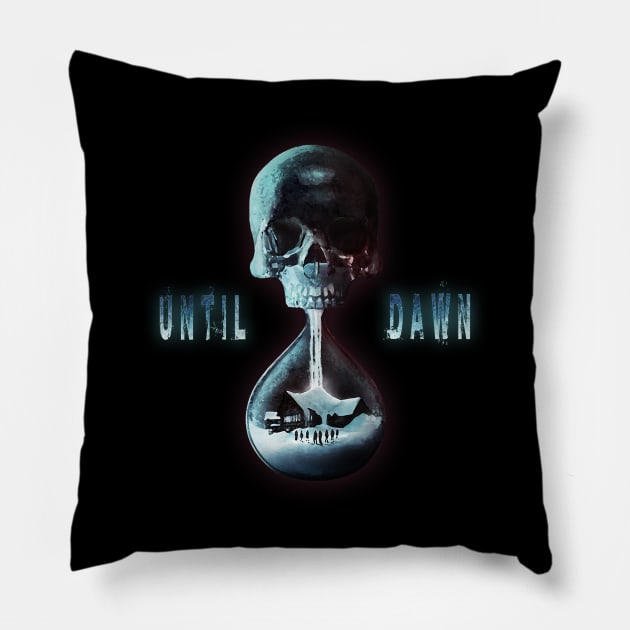 Until Dawn Hourglass Pillow by Schrebelka