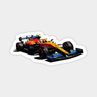 Lando Norris Low Poly Magnet