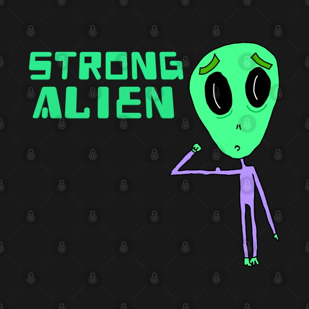 strong alien by FromBerlinGift