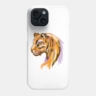 Neon Tiger Phone Case