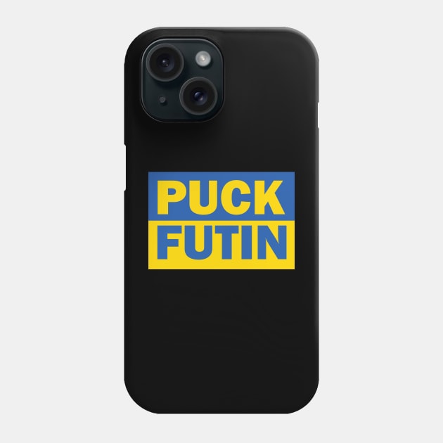 Puck Futin Ukrainian Flag Phone Case by Howchie