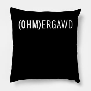 OHMergawd. Yoga Design Pillow