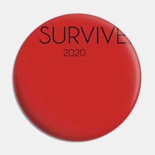 2020 survivor Pin