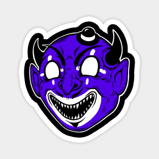 Devil Ghost Clown Magnet