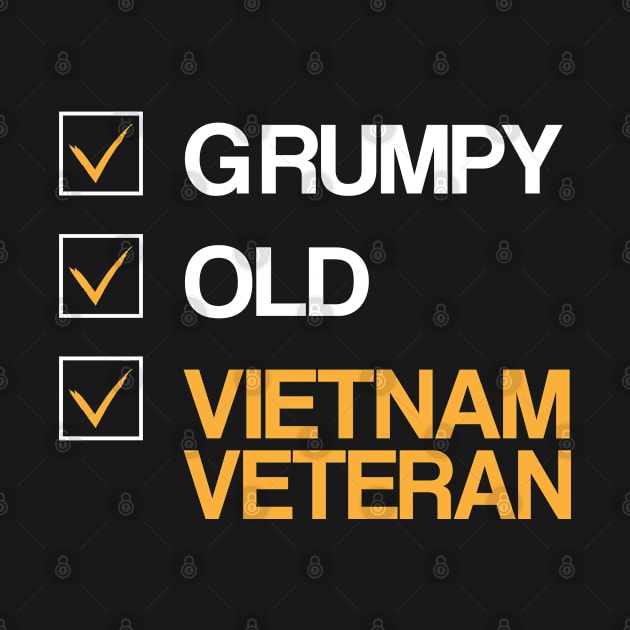 Grumpy Vietnam Veteran Veteran’s Day by FamiLane