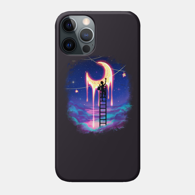 Paint The Moon Cloud - Galaxy - Phone Case
