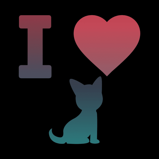 I Love Cats by MACIBETTA