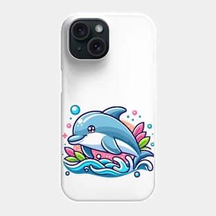 Dreamy Dolphin Dazzle Phone Case