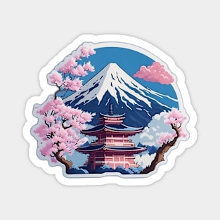 Mount fuji Magnet