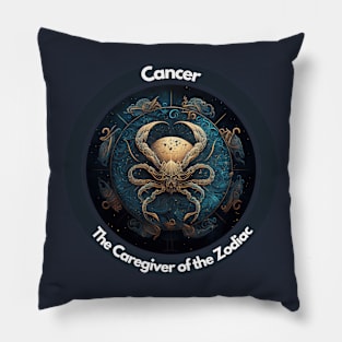 Cancer Zodiac Pillow