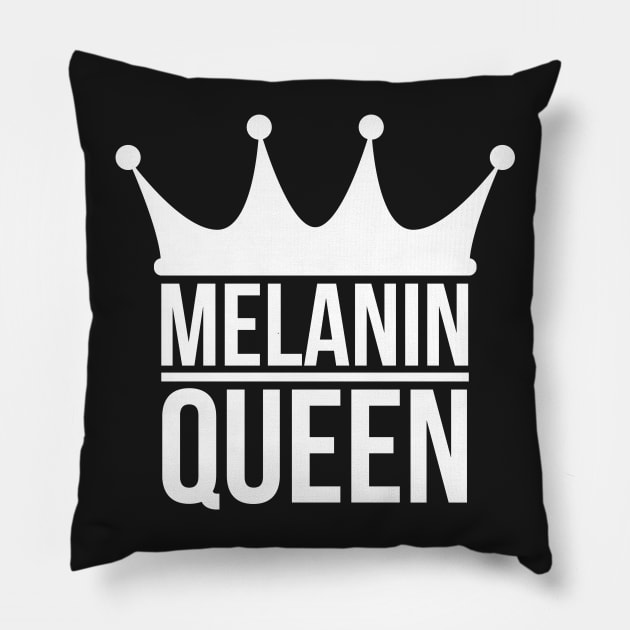 Melanin Queen Pillow by CHROME BOOMBOX