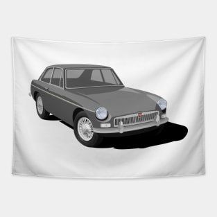 MGB GT Design -Silver Tapestry